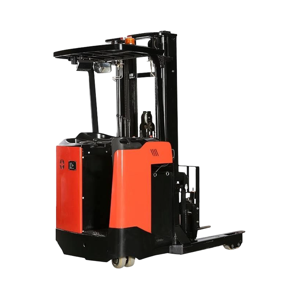Stivuitor electric portabil de 1,2 tone, alimentat cu baterii