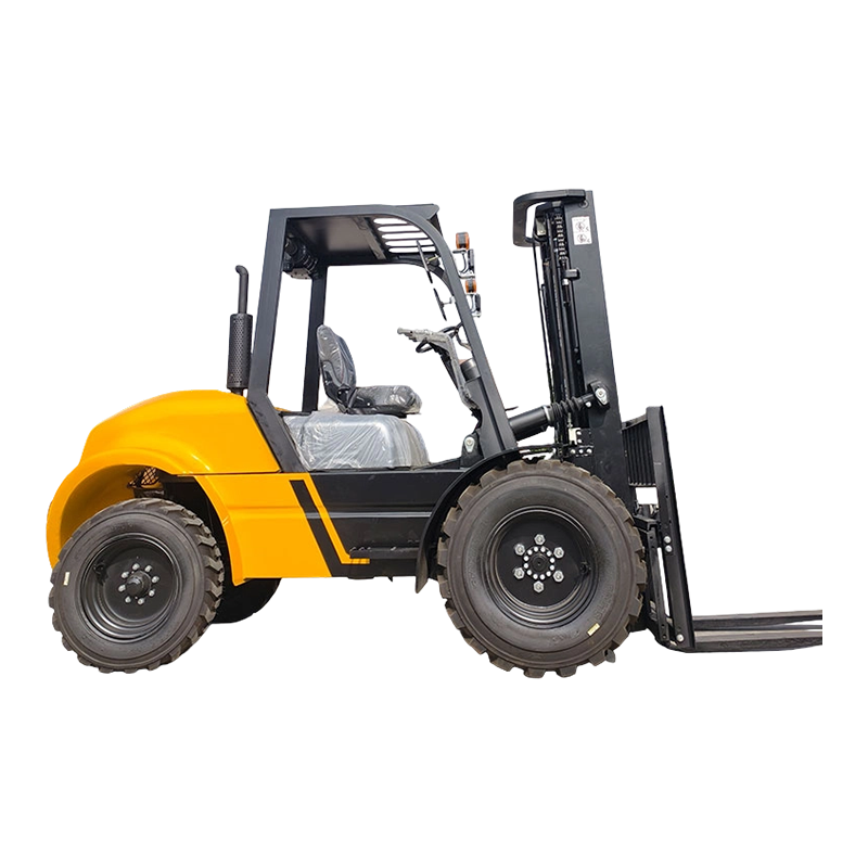 Stivuitor pentru terenuri de teren de 3,5 tone Stivuitor diesel cu catarg triplu de 4,8 m Stivuitor pentru terenuri de teren de 3,5 tone Stivuitor diesel cu catarg triplu de 4,8 m