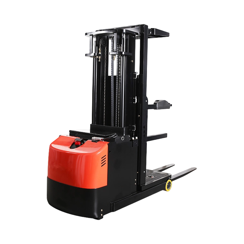 Stivuitor pentru depozit cu culoar îngust Stand de 1 tonă pe selector electric de comandă